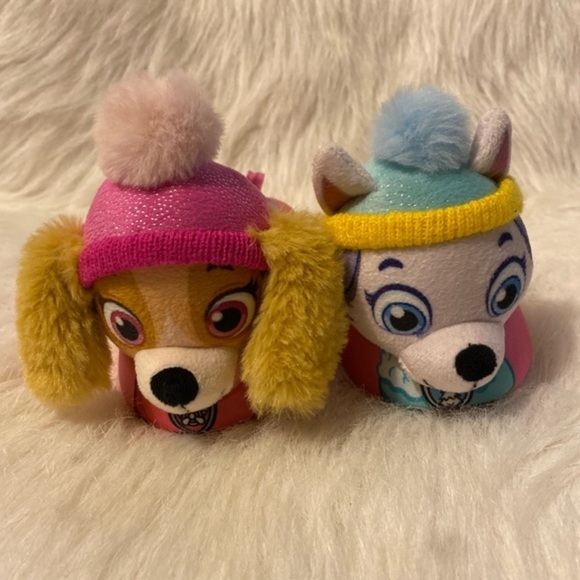 Paw‎ Patrol Slippers Girls Size 5-6 Pink Sky Everest Slip On Shoes - Picture 1 of 5